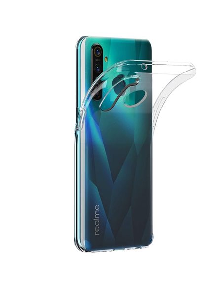 CUSTODIA per REALME X50 PRO (5G) IN GEL TPU SILICONE TRASPARENTE