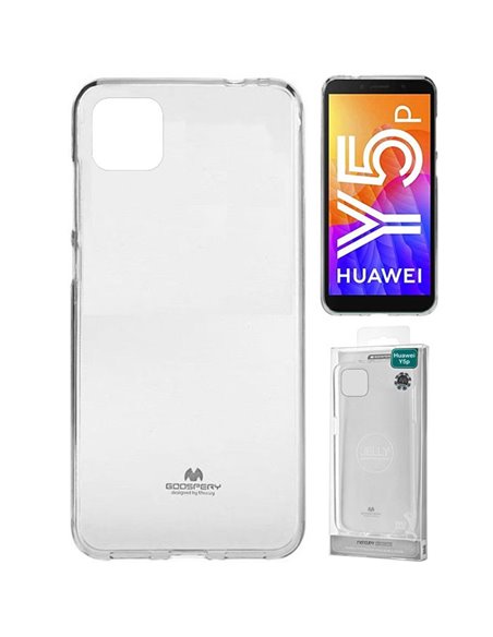 CUSTODIA per HUAWEI Y5p, Y5 2020, HONOR 9S IN GEL TPU SILICONE TRASPARENTE ALTA QUALITA' MERCURY BLISTER