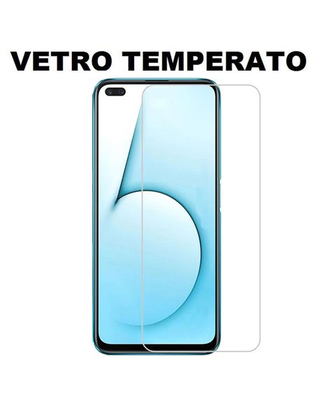 PELLICOLA per REALME X3 SUPER ZOOM, X50 (5G), 6 PRO, 7I, C17, C15, C12 - PROTEGGI DISPLAY VETRO TEMPERATO 0,33mm - ATTENZIONE..