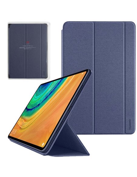 CUSTODIA ORIGINALE per HUAWEI MATEPAD PRO, MATEPAD PRO 5G (10.8') - FLIP COVER CON STAND COLORE BLU 51993633 BLISTER