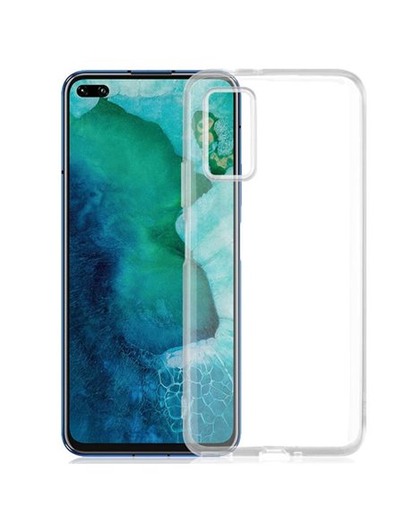 CUSTODIA per HUAWEI HONOR V30, HONOR V30 PRO IN GEL TPU SILICONE TRASPARENTE