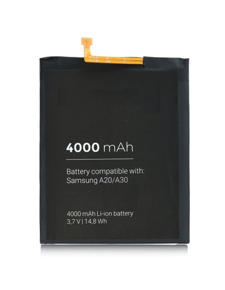 BATTERIA per SAMSUNG GALAXY A50 (SM-A505), A30 (SM-A305), A20 (SM-A205) - 4000 mAh LI-ION