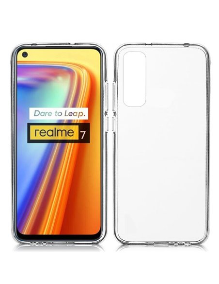 CUSTODIA per REALME 7, NARZO 20 PRO IN GEL TPU SILICONE TRASPARENTE - ATTENZIONE: Non compatibile con Realme 7 5G!