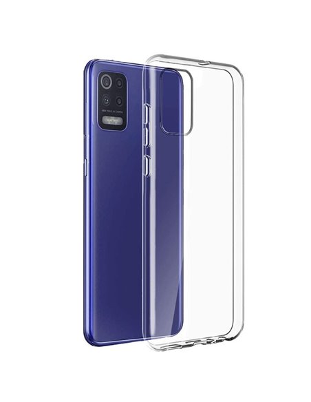 CUSTODIA per LG K42, K52, K62 IN GEL TPU SILICONE TRASPARENTE