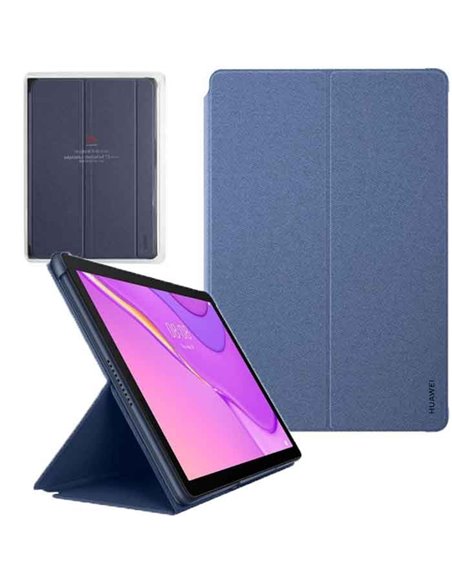 CUSTODIA ORIGINALE per HUAWEI MATEPAD T10, MATEPAD T10S - FLIP COVER CON STAND COLORE BLU 96662568 BLISTER