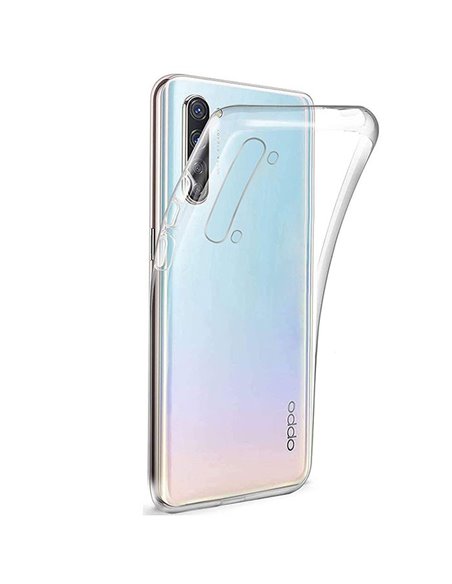 CUSTODIA per OPPO FIND X2 LITE IN GEL TPU SILICONE TRASPARENTE