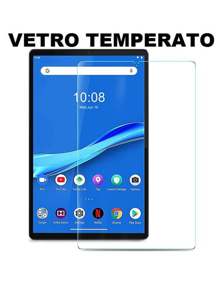 PELLICOLA per LENOVO TAB M10 FHD PLUS (10.3'), TB-X606, TB-X606F, TB-X606X, TB-X606V - PROTEGGI DISPLAY VETRO TEMPERATO 0,33mm