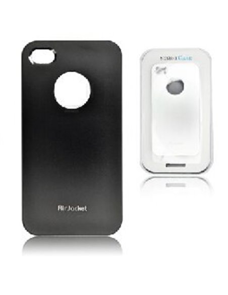 CUSTODIA per APPLE IPHONE 4, IPHONE 4S - BACK RIGIDA METAL COLORE NERO