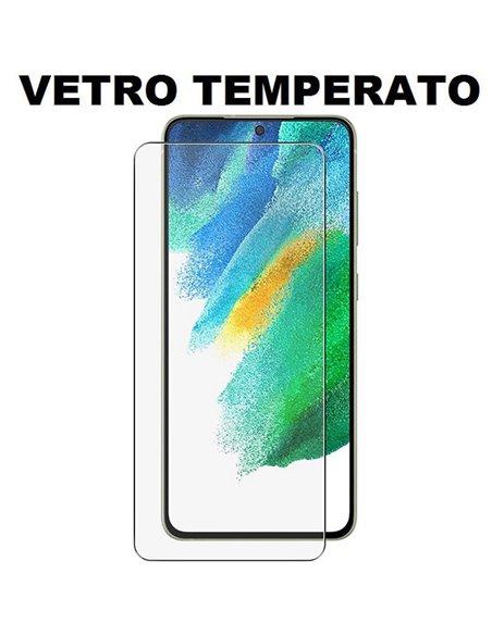 PELLICOLA per SAMSUNG GALAXY S21 FE 5G (SM-G990B) - PROTEGGI DISPLAY VETRO TEMPERATO 0,33mm