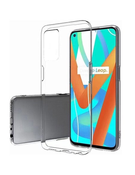 CUSTODIA per REALME 8 5G, V13 5G, NARZO 30 5G - IN GEL TPU SILICONE TRASPARENTE - ATTENZIONE..