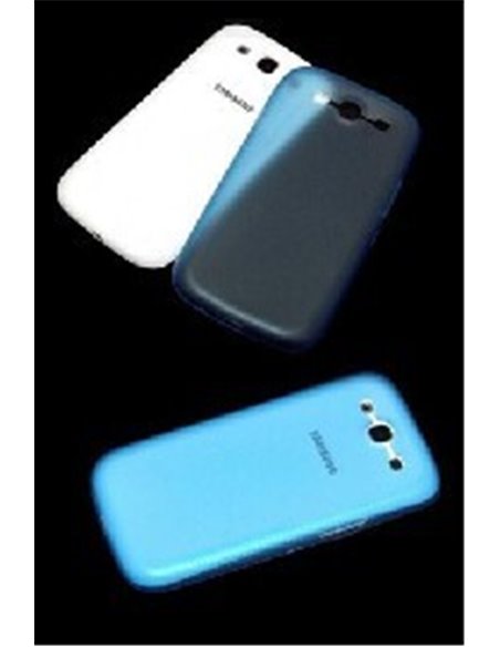 CUSTODIA RIGIDA SOTTILE SLIM per SAMSUNG I9300 Galaxy S3, I9305 Galaxy S3 LTE 4G COLORE AZZURRO