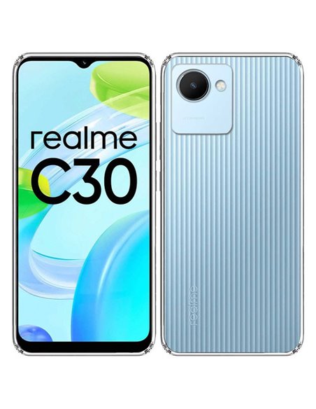 CUSTODIA per REALME C30, NARZO 50I PRIME - IN GEL TPU SILICONE 1,8mm TRASPARENTE