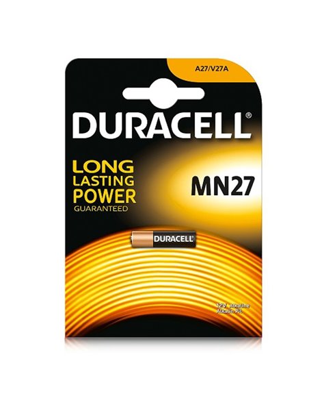 BATTERIE A27 12V MN27 BLISTER 1PZ DURACELL