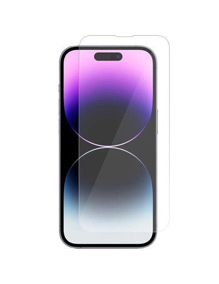 PELLICOLA per APPLE IPHONE 14 PRO (6.1') - PROTEGGI DISPLAY IN VETRO TEMPERATO 0,33mm