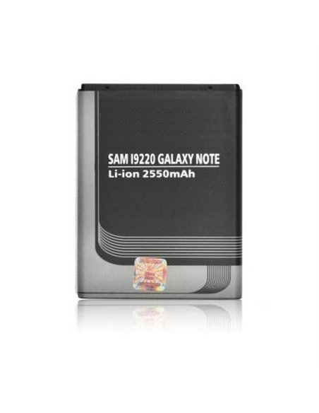 BATTERIA SAMSUNG N7000 GALAXY NOTE, I9220 - LI-ION 2550 mAh SEGUE COMPATIBILITA'..