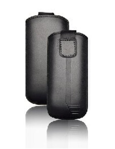CUSTODIA  A SACCHETTO IN PELLE IPHONE 4, 4s COLORE NERO