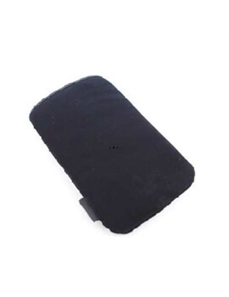 CUSTODIA SACCHETTO IN TESSUTO SCAMOSCIATO per APPLE IPHONE 2G, 3G, 3GS, 4, 4S E MODELLI SIMILARI COLORE NERO