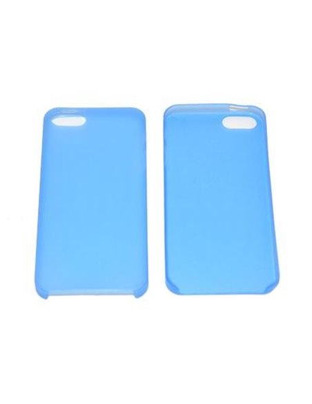 CUSTODIA per APPLE IPHONE SE, IPHONE 5S, IPHONE 5 - BACK RIGIDA SLIM COLORE BLU