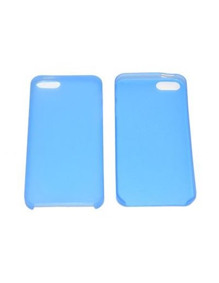 CUSTODIA per APPLE IPHONE SE, IPHONE 5S, IPHONE 5 - BACK RIGIDA SLIM COLORE BLU