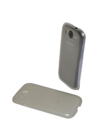 CUSTODIA RIGIDA SOTTILE SLIM per SAMSUNG I9300 Galaxy S3, I9305 Galaxy S3 LTE 4G COLORE GRIGIO