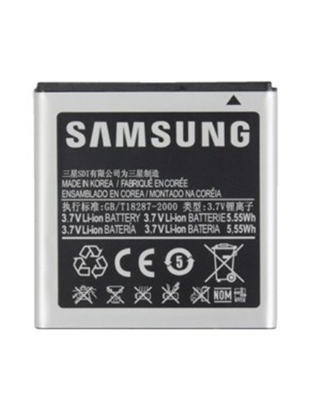 BATTERIA ORIGINALE SAMSUNG EB575152LU per I9000 GALAXY S, I9001 GALAXY S PLUS 1650 mAh LI-ION BULK SEGUE COMPATIBILITA'..