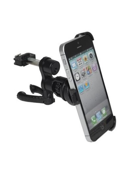 SUPPORTO AUTO CON CONNETTORE PLUS PER PRESE D'ARIA CON SNODO per APPLE IPHONE 5, 5S