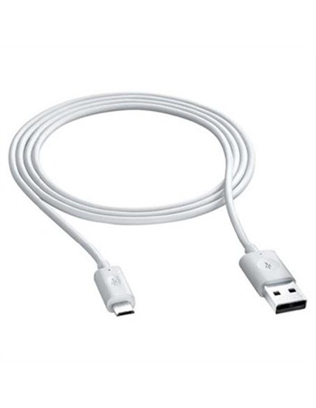 CAVO MICRO USB - LUNGHEZZA 1 MT COLORE BIANCO