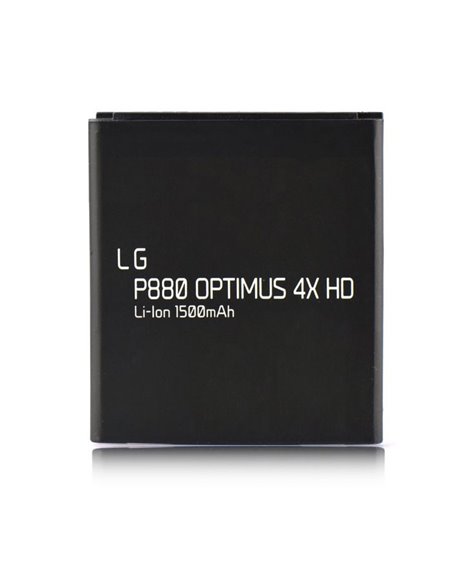 BATTERIA per LG P880 OPTIMUS 4X HD, P875 OPTIMUS F5, D605 OPTIMUS L9 II 1500 mAh LI-ION SEGUE COMPATIBILITA'..