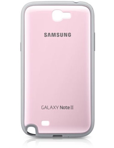 CUSTODIA BACK ORIGINALE SAMSUNG EFC-1J9BPEGSTD COLORE ROSA per N7100 GALAXY NOTE 2 BLISTER