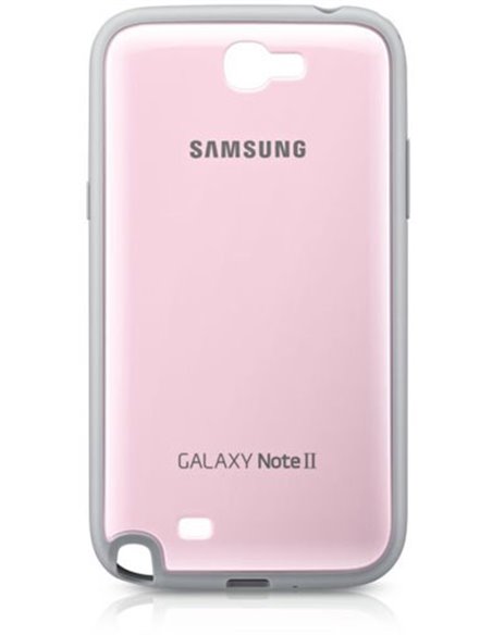 CUSTODIA BACK ORIGINALE SAMSUNG EFC-1J9BPEGSTD COLORE ROSA per N7100 GALAXY NOTE 2 BLISTER