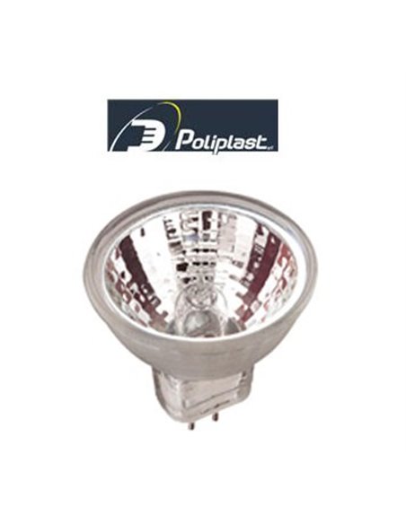 LAMPADINA ALOGENA MR16 FNZ GU5,3 50W 12V CON VETRO POLIPLAST