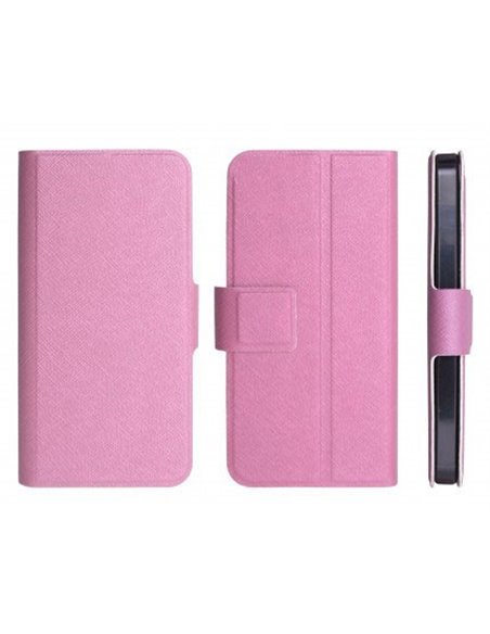 CUSTODIA FLIP ORIZZONTALE SLIM per SONY LT26i XPERIA S, CON STAND E CHIUSURA MAGNETICA COLORE ROSA