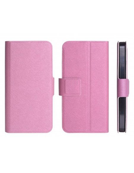 CUSTODIA FLIP ORIZZONTALE SLIM per SONY LT26i XPERIA S, CON STAND E CHIUSURA MAGNETICA COLORE ROSA