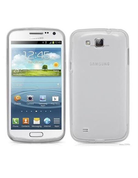 CUSTODIA GEL TPU SILICONE per SAMSUNG I9260 Galaxy Premier COLORE BIANCO