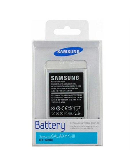 BATTERIA ORIGINALE SAMSUNG EB-L1G6LLUC per I9300 GALAXY S3, I9300i GALAXY S3 NEO 2100 mAh LI-ION BLISTER