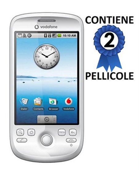 PELLICOLA PROTEGGI DISPLAY HTC MAGIC, GOOGLE G2 CONFEZIONE 2 PEZZI