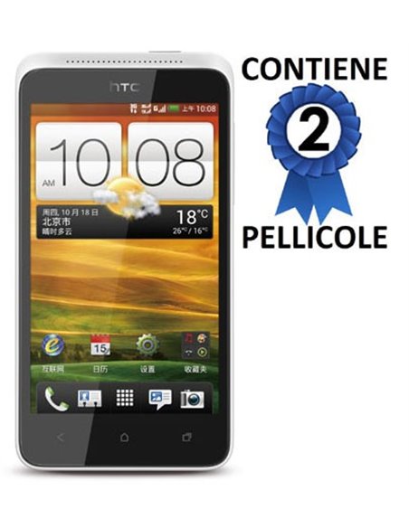 PELLICOLA PROTEGGI DISPLAY HTC ONE SC CONFEZIONE 2 PEZZI
