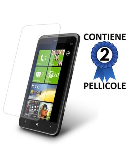 PELLICOLA PROTEGGI DISPLAY HTC TITAN CONFEZIONE 2 PEZZI