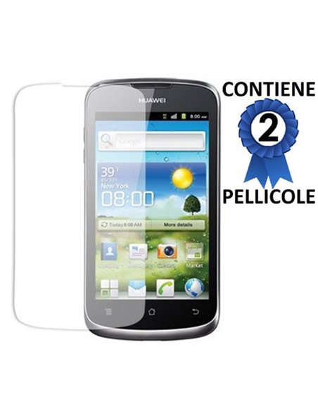 PELLICOLA PROTEGGI DISPLAY HUAWEI ASCEND G300, U8818, U8815 CONFEZIONE 2 PEZZI