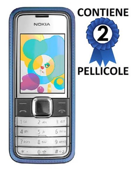 PELLICOLA PROTEGGI DISPLAY NOKIA 7310 CONFEZIONE 2 PEZZI