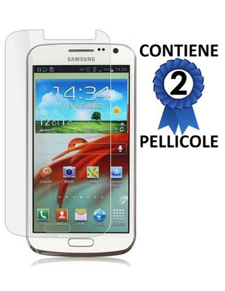 PELLICOLA PROTEGGI DISPLAY SAMSUNG I9260 Galaxy Premier CONFEZIONE 2 PEZZI