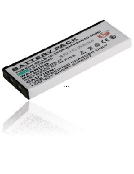 BATTERIA TOSHIBA PDR-3310 750mAh Li-ion