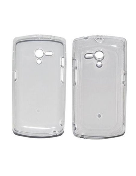 CUSTODIA GEL TPU SILICONE per SONY XPERIA NEO L MT25I COLORE BIANCO