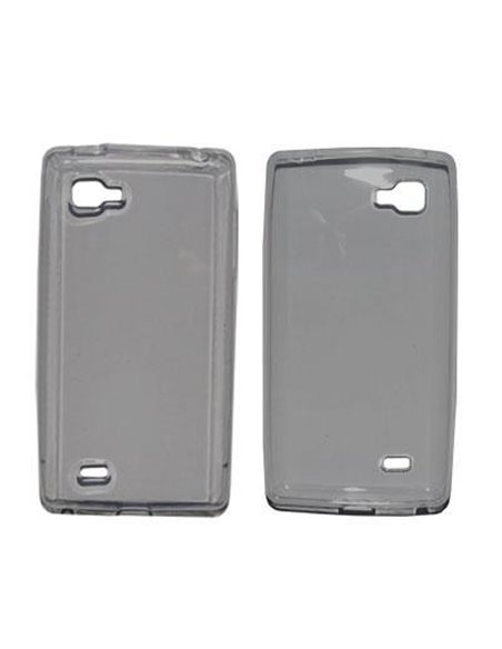 CUSTODIA GEL TPU SILICONE per LG P880 Optimus 4x HD COLORE NERO