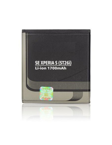 BATTERIA SONY XPERIA S LT26I, SONY XPERIA V LT25I 1700 mAh Li-ion