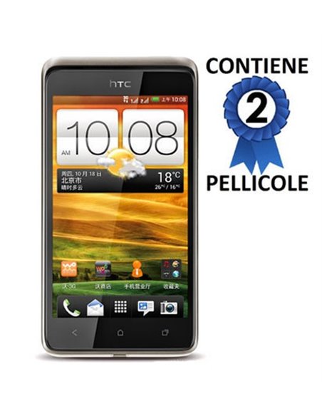 PELLICOLA PROTEGGI DISPLAY HTC ONE SU 528W CONFEZIONE DUE PEZZI