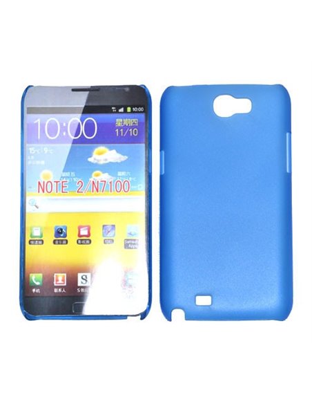 CUSTODIA BACK RIGIDA SLIM DA 0,35mm per SAMSUNG N7100 GALAXY NOTE2, N7105 COLORE BLU