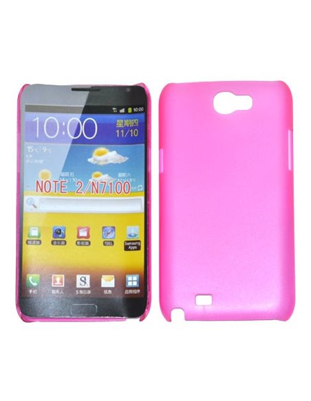 CUSTODIA BACK RIGIDA SLIM DA 0,35mm per SAMSUNG N7100 GALAXY NOTE2, N7105 COLORE ROSA