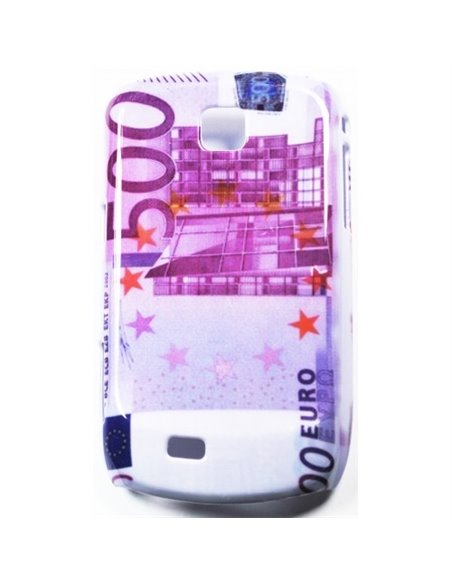 CUSTODIA BACK RIGIDA per SAMSUNG S5570 GALAXY NEXT FANTASIA 500 EURO