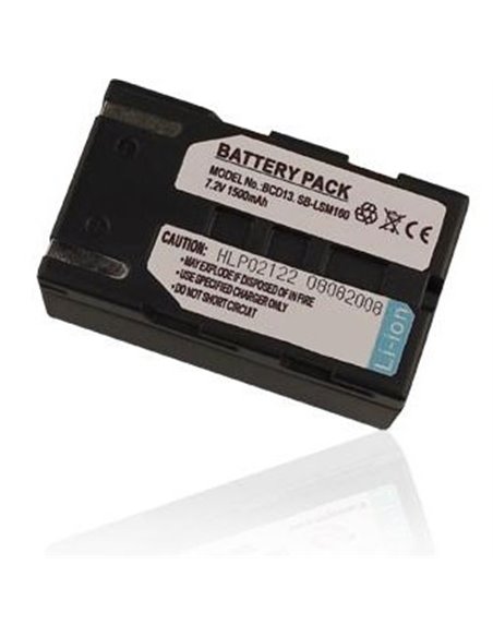 BATTERIA SAMSUNG VP-D963i, VP-D455i 1500mAh Li-ion